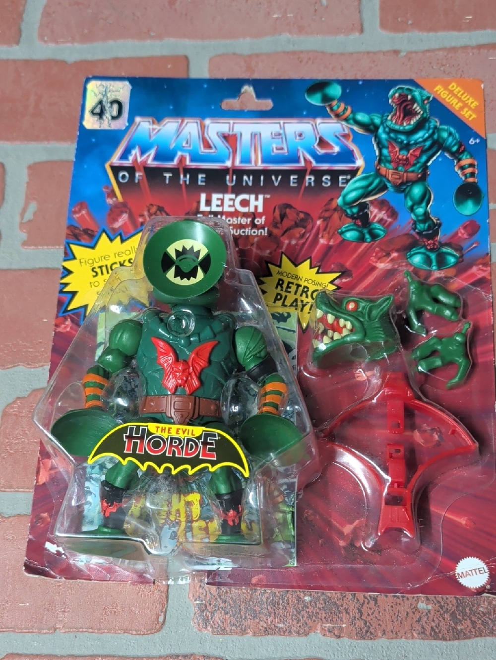 Mattel Masters of the Universe Leech Action Figure